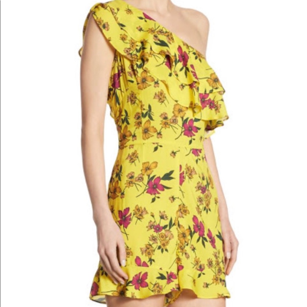 Scripted Floral Romper